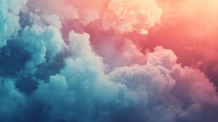 梦幻绚丽云海天空美景