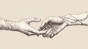 手与手的神秘交触