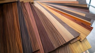 多样木纹板材展示