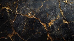 黑金大理石纹理背景图