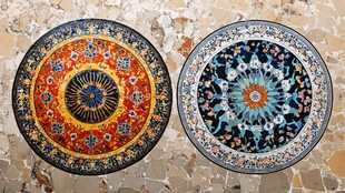 精美多彩圆形装饰盘