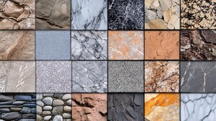 多样石材纹理展示