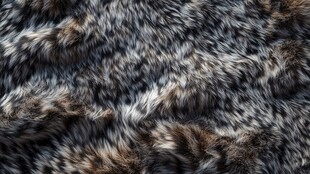 毛绒皮草纹理特写