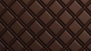 深棕色菱形皮革纹理图案