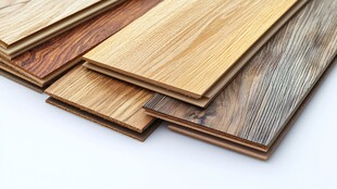 多样木纹地板展示