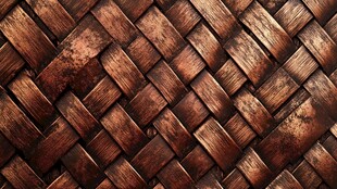 复古编织纹理背景图