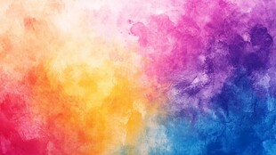 梦幻水彩渐变背景图