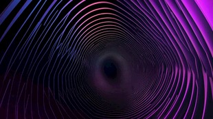 梦幻炫彩线条隧道背景