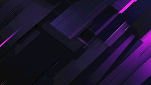 紫色科技感几何线条背景