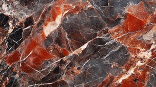 红黑纹理大理石材质特写