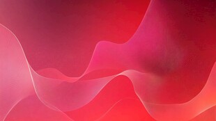 梦幻红色渐变流体背景