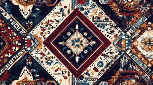 精美复古民族风图案装饰