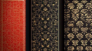 古典花纹墙纸图案展示