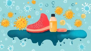 抗疫防护用品与病毒场景