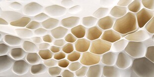蜂窝状结构艺术纹理图案