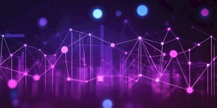 科技感数据线条动态背景