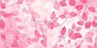 粉色梦幻叶蔓背景图