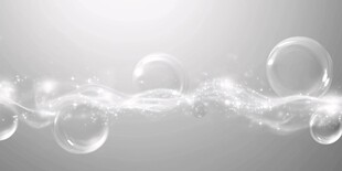 梦幻透明气泡背景特效