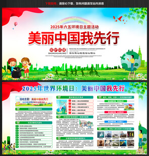 2025世界环境日宣传栏