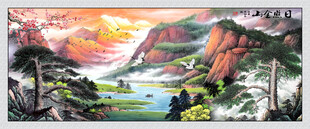 日照金山