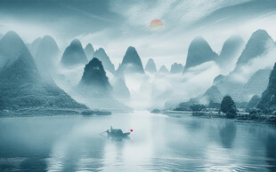桂林山水画