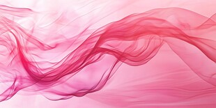 梦幻粉色飘动丝带背景