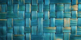 蓝绿色编织纹理图案