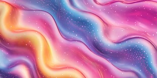 梦幻流体渐变炫彩背景图