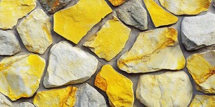 多彩石块拼接墙面纹理