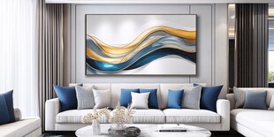 现代简约客厅艺术装饰画
