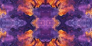 炫彩对称抽象图案纹理