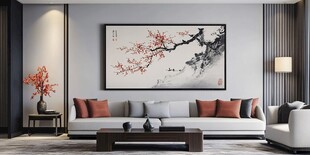 中式客厅的雅致艺术氛围