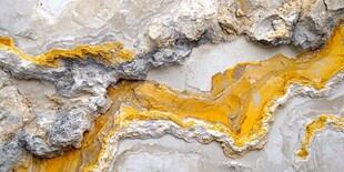 金黄纹理大理石石材特写