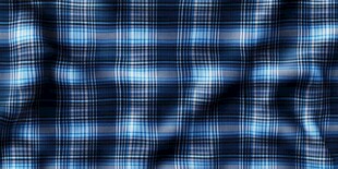 蓝色格子布料纹理