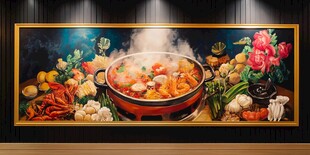 热气腾腾的美味火锅盛宴
