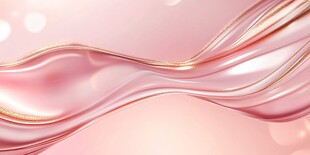 梦幻粉色流体波纹背景