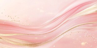 梦幻粉金流体纹理背景