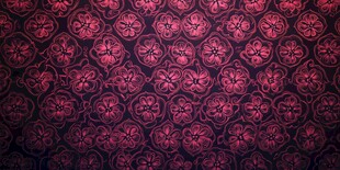 复古粉色花卉图案背景