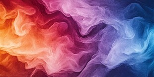 梦幻炫彩烟雾纹理背景图