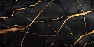 黑金大理石纹理背景图