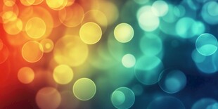 梦幻炫彩光斑背景图