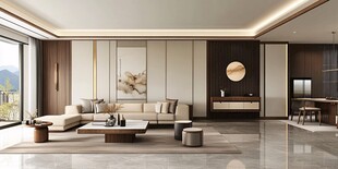 现代中式风格客厅优雅空间