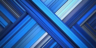 蓝色条纹交错抽象背景图