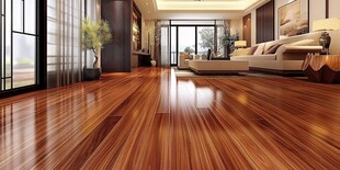 现代时尚木质客厅地板展示