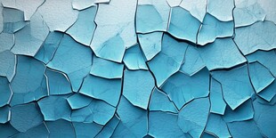 蓝色裂纹纹理背景图案