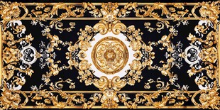 奢华巴洛克风格地毯图案