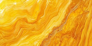 金黄流动纹理大理石图案
