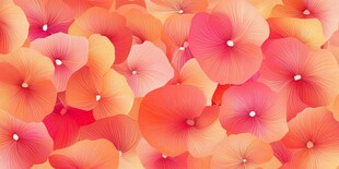 缤纷花朵背景图