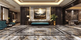 豪华大气的高端大厅空间