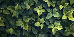 绿叶繁茂背景图